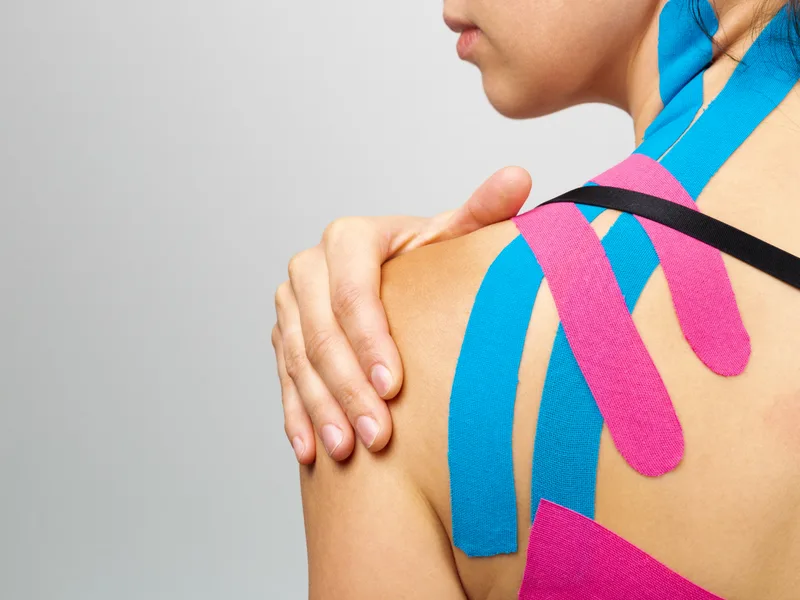 Kinesio Taping at HealthSource of Harvest in HARVEST