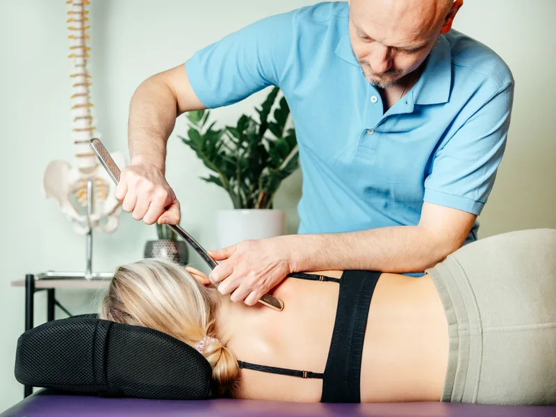 How Myofascial Release works at HealthSource of Harvest