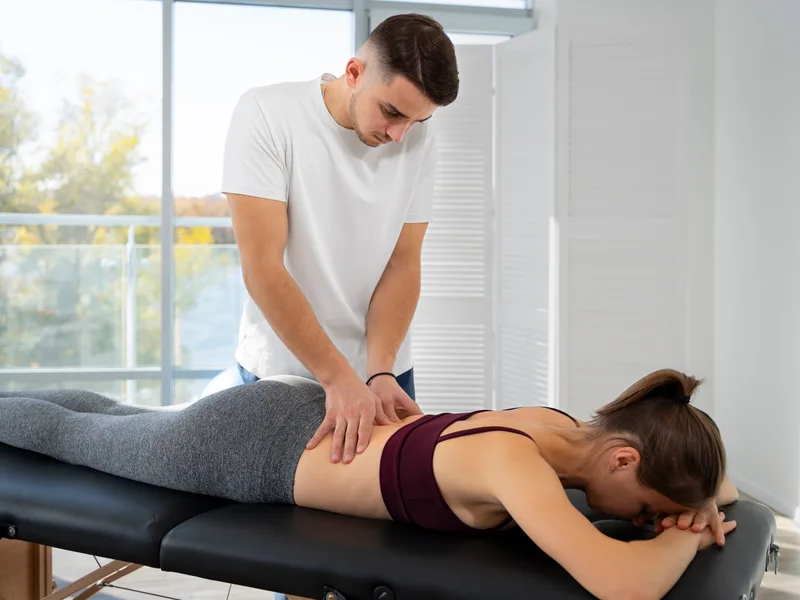 Chiropractic care for hip pain at HealthSource of Harvest in HARVEST