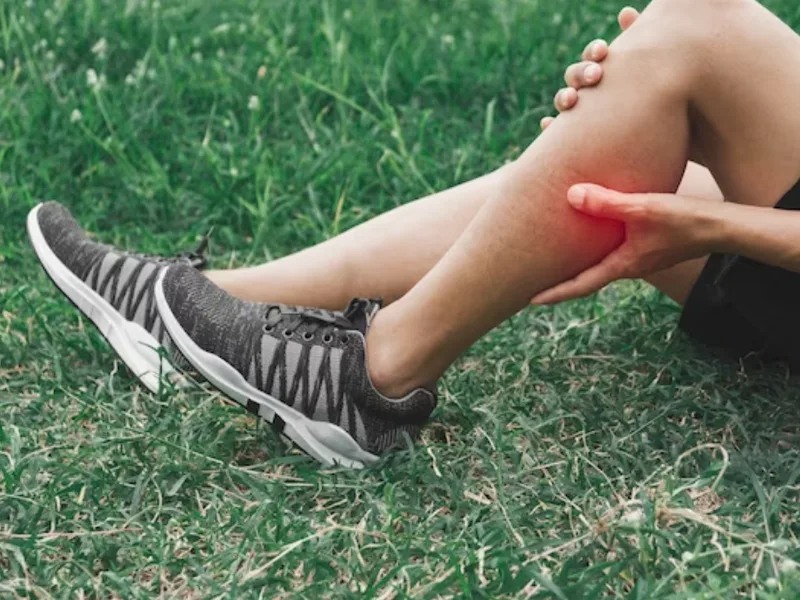 HealthSource of Harvest treating leg pain in HARVEST