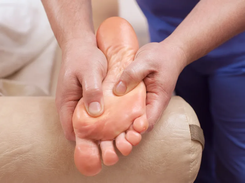 Chiropractic care for plantar fasciitis at HealthSource of Harvest in HARVEST