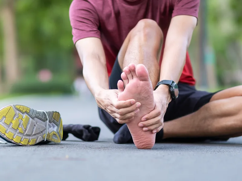 HealthSource of Harvest treating plantar fasciitis in HARVEST