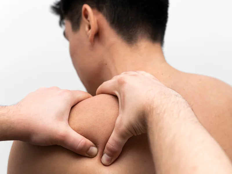 Chiropractic care for rotator cuff injury at HealthSource of Harvest in HARVEST