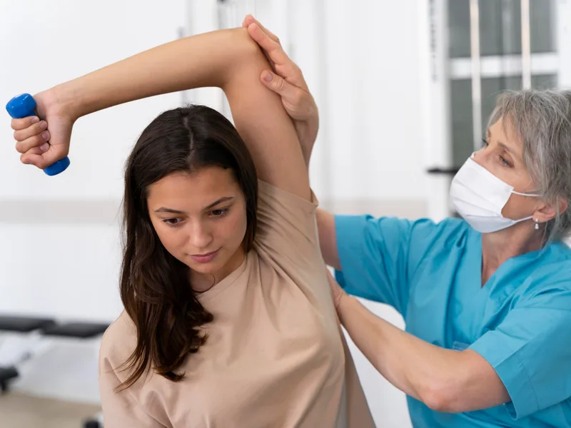 HealthSource of Harvest treating rotator cuff injury in HARVEST