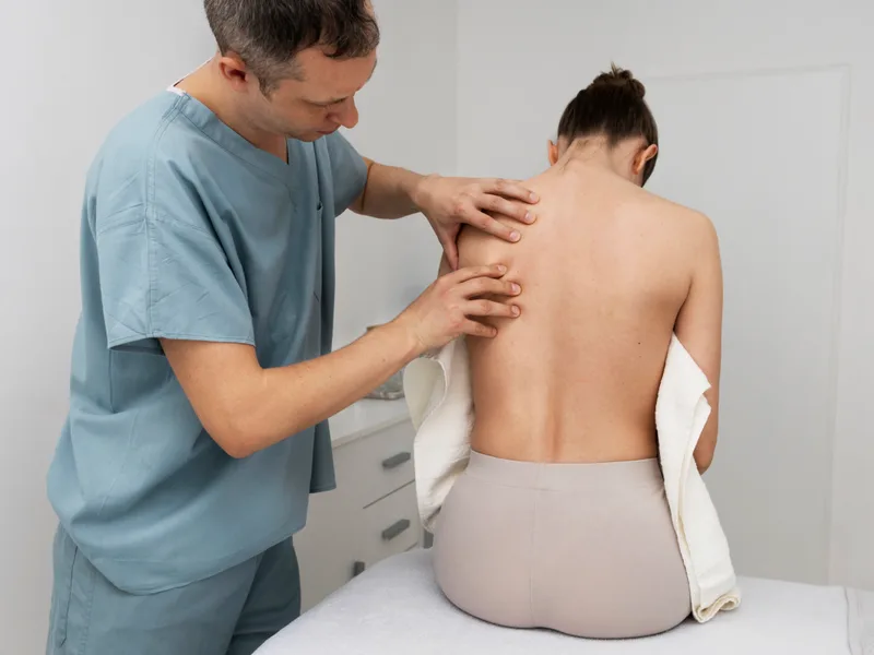 Chiropractic care for scoliosis at HealthSource of Harvest in HARVEST