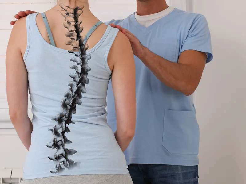 HealthSource of Harvest treating scoliosis in HARVEST